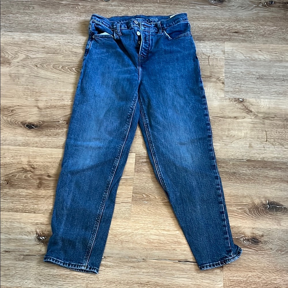 Old Navy Women's High Rise Jeans - Dark Blue
